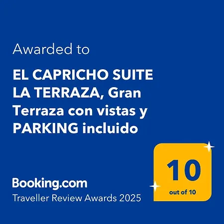 El Capricho La Terraza, Gran Terraza Con Vistas Y Parking Incluido Apartamento *
