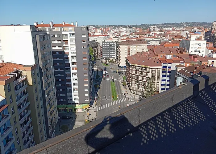 El Capricho, Grandes Vistas Y Parking Incluido * Gijón